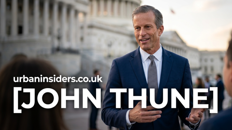 John Thune Who He Is and Why the Senate Majority Leader Matters Right Now John Thune
