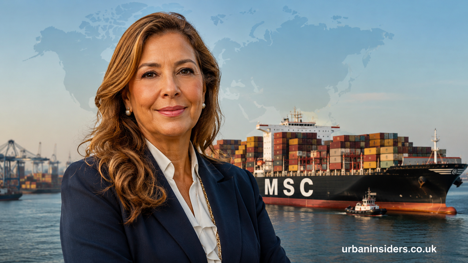 Rafaela Aponte-Diamant The Woman Behind MSC’s Remarkable Shipping Story