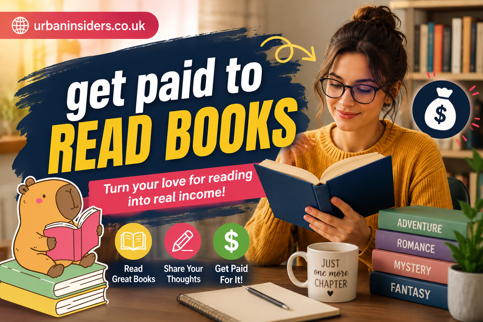 Get Paid to Read Books 10 Legit Ways to Earn Money